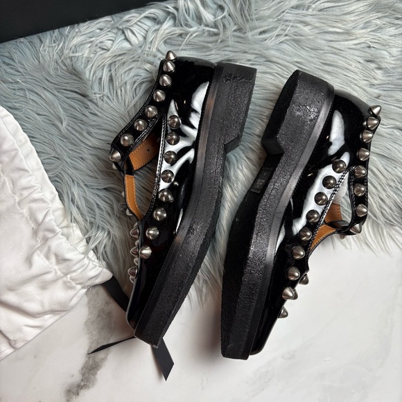 Marc Jacobs the Mary Jane studded loafer flat in black - 36 - Picture 3 of 7